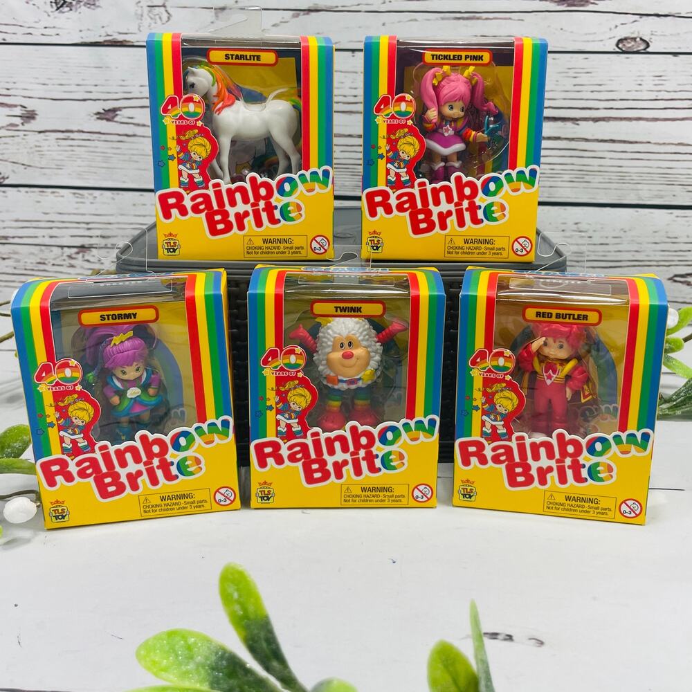 Rainbow Brite Figures - Bundle of 5